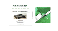 Desktop Screenshot of diminishedmen.com